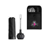 MUC-OFF Kit capsule de mèches pour réparation tubeless ALUMINIO 26X94X128 MM