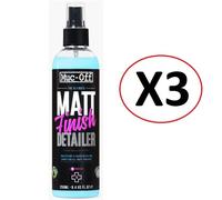 MUC-OFF Lot de 3 spray Matt Finish Detailer 250ml NEUF