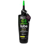 Muc-Off Lubrifiant Chaîne Vélo Céramique Sec C3 + Lampe UV 120mL