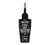 Muc-Off Lubrifiant Vélo Électrique - 50 ml - Lubrifiant pour Chaine Vélo Électrique de Qualité Supérieure avec Colorant Traceur UV - Pour Conditions Météorologiques Humides
