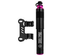 Muc-Off Mini pompe Airmach Presta/standard 110 psi Rose/Noir