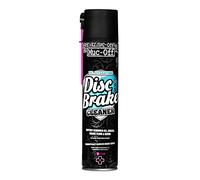 Muc-Off Nettoyant Frein Vélo - 400 ml - Nettoyant Frein à Disque de Vélo à Action Rapide et à Séchage Rapide - Nettoie en Profondeur et Lubrifie les Plaquettes et Disques, black