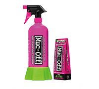 Muc-Off Nettoyant pour vélo, bouteille pour la vie punk en poudre, bouteille en aluminium et détergent en poudre, sans plastique, respectueux de l'environnement, rose, 1 l