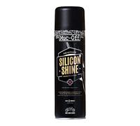 Muc-Off Produit de Finition pour Moto Brillante Silicon Shine - 500 ml - Produit Protecteur pour Moto - Protège et Aide à Prévenir l'adhérence de la Saleté, noir