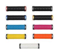 Muc-Off SB3 - Grips Logo - Grips pour Vélo - Confort, Haute Résistance, Excellente Prise en Main - Rose/Noir