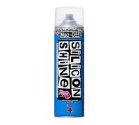 Muc-Off Produit de finition vélo Silicon Shine, réduit frottements, finition brillante, 500 ml