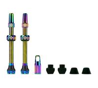 Muc Off - Tubeless Valve Kit V2 Universal For MTB & Road - Valve de vélo - 44 mm - iridescent