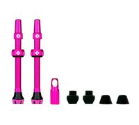 Muc Off - Tubeless Valve Kit V2 Universal For MTB & Road - Valve de vélo - 60 mm - pink