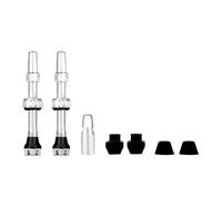 Muc Off Tubeless Presta Valves 2 Units Argenté 44 mm Silver