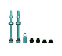 Muc-Off Valves tubeless Presta V2 Alu 60 mm – 2 unités – Turquoise