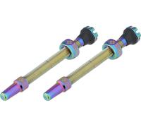 Muc-Off Valves Presta tubeless – 2 unités – Doré irisé 60 mm