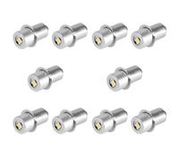 Mucafar Ampoule Lampe de Poche P13.5S 1W 3V LED, Douille Compatible