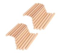 Mucafar Bâtons de Rythme Claves Bois Dur 12 Paires Pour Enfants Percussion | Claves bois dur couleur , taille 20 x 2 cm; emballage 24 bâtons (12 paires); son clair et adapté aux enfants.