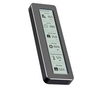 Mucafar Boîtier SSD Écran de Surveillance 10Gbit/s | Écran intégré affiche l'état du disque, la durée, la température et le nombre total d’écritures en temps réel.