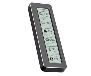Mucafar Boîtier SSD Écran de Surveillance 10Gbit/s | Écran intégré affiche l'état du disque, la durée, la température et le nombre total d’écritures en temps réel.