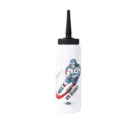 Mucafar Bouteille d'eau de Sport 1000 ML Bouche Longue sans Anti Fuite | Parfaite pour les sportifs, cette bouteille sans présente une prise en main confortable, bouchon longue et matières PE-PP