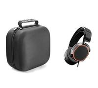 Mucafar Cas Rigide Étui Antichoc et Étanche pour Arctis Pro | Boîte dure antichoc et étanche, pratique et solide, offre une protection robuste pour le casque pendant le transport.