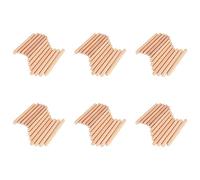 Mucafar Claves En Bois Pour Enfants, Son Plein et Clair, 20x2cm Junior | Conçus pour dans chaque main, donnent un son plein et résonnant, révélant le percussionniste en chacun.