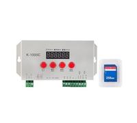 Mucafar Contrôleur LED Programmable LEDEdit Carte SD 2048 Pixels DC5-24V | Livré avec le logiciel LEDEdit sur Windows, il crée facilement des effets LED, des textes défilants et des motifs dynamiques.