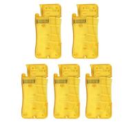 Mucafar Enfile-Aiguille Champ-Large Polyvalence Jaune | Outil d'enfilage automatique polyvalent en plastique jaune; convient à diverses aiguilles et fils; ensemble de 5 pièces.