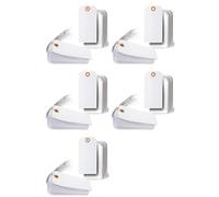 Mucafar Étiquettes Volantes Pré-Attachées avec Œillet - 12 x 6 cm, 625 pcs | Points forts: étiquettes solides avec œillet renforcé et fil pré-attaché, parfaites pour étiquetage prix et inventaire.