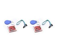 Mucafar Module sans Fil NFC RFID PN532 P2P sans Fil Lecture | Deux modules PN532 peuvent communiquer sans fil; interface P2P avec réduction de latence et compatibilité NFC Android.