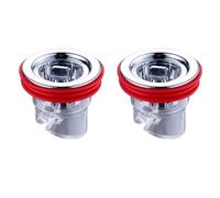 Mucafar Noyau de Siphon de Sol Anti Odeurs et Insectes 2-Pack Puissant