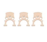 Mucafar Pont Violoncelle 3/4 Exquis Erable - Conçu 10x7cm | Fait de bois d'erable, conçu pour violoncelle 3/4, avec une tenue stable et dimensions 10x7cm.