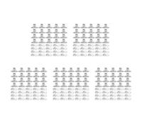 Mucafar Twist Lock InstallationFacile Vis Vis 100Pcs | Kit de 100 attaches à verrou tournant avec vis et rondelles en acier inoxydable pour une fixation et .