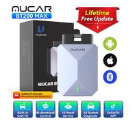 MUCAR BT200 Max Scanner OBD2 Automobile Outil de Diagnostic Bidirectionnel ELM327 CANFD 15 Réinitialisations