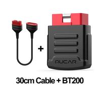 Mucar-Outils De Diagnostic De Voiture,Système Complet Automatique,Eau Obd2,Cristal Gratuite De L'huile Sas,1 An Gratuit,Bt200,Bt200 Pro - Type Bt200 And Cable