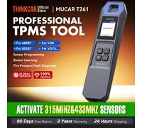 MUCAR T261 outil de diagnostic de pression des pneus de voiture capteur TPMS automobile programmation activateur d'apprentissage pour Scanner MUCAR 892BT 689BT T261 Add 4PCS VENU 5