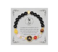 MUCCA Leo Zodiac Academy Bracelet à perles pour femmes Bracelet élastique