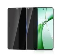 MUCDE Lot de 2 films de protection d'écran en verre trempé pour OnePlus Nord CE4, [anti-espion] [dureté 9H] [anti-rayures] [sans bulles] protecteur d'écran en verre trempé pour OnePlus Nord CE4