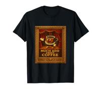 Much Ado About Coffee Shakespeare Drôle Titre Humour Meme T-Shirt