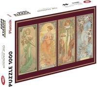 Mucha Metallique 4 Saisons: 1000 Pieces METALLIQUES