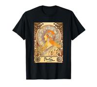 Mucha Zodiac Art Nouveau Alphonse T-Shirt