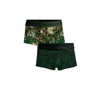 Muchachomalo Boxers pour Hommes, sous-vêtements en Coton pour Hommes, Multipack de 2 pièces, Boxers imprimés Coupe Classique, avec Ceinture élastique