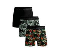 Muchachomalo Boxers pour Hommes, sous-vêtements en Coton pour Hommes, Multipack de 3 pièces, Boxers imprimés Coupe Classique, avec Ceinture élastique