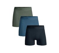 Muchachomalo Boxers pour Hommes, sous-vêtements Unis en Bambou pour Hommes, Multipack de 3 pièces, Boxers Coupe Classique pour Le Confort, avec Ceinture élastique