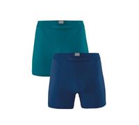 Muchachomalo Boxers pour Hommes, sous-vêtements Unis en Coton pour Hommes, Multipack de 2 pièces, Boxers Coupe Classique, avec Ceinture élastique
