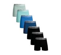 Muchachomalo Boxers pour Hommes, sous-vêtements Unis en Coton pour Hommes, Multipack de 7 pièces, Boxers Coupe Classique, avec Ceinture élastique
