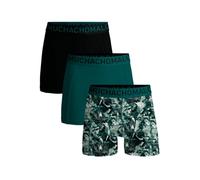 Muchachomalo Boxers pour Hommes, sous-vêtements Unis en Microfibre pour Hommes, Multipack de 3 pièces, Boxers Coupe Classique pour Le Sport, avec Ceinture élastique