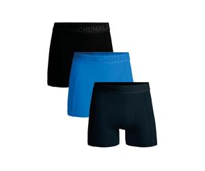Muchachomalo Boxers pour Hommes, sous-vêtements Unis en Microfibre pour Hommes, Multipack de 3 pièces, Boxers Coupe Classique pour Le Sport, avec Ceinture élastique