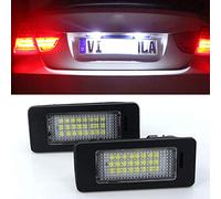 MuChangZi 2 Pièces 24LEDs 4014SMD 12V Lampes pour Plaque D'immatriculation pour A/UDI A1 A4(D8) 4D/5D A5/S5 Sportback A6/S6 A7 5D Sportback Q5 TT TTS TTRS V/W Passat 5D R36