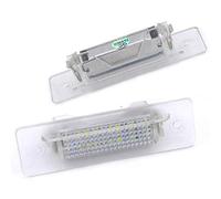 MuChangZi 2pcs Blanc LED Lampe de la Plaque d'immatriculation numéro de lumière pour P/orsche 911 Carrera 964 968 986 993 996 Boxster