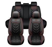 Muchkey Housse de Siege Compatible avec Opel Insignia Ensemble de Housses Siège Auto Couvre Sieges pour Avant et Arrière Accessoires Interieur(MH141,Standard-Café