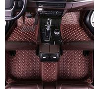 Muchkey Tapis de Sol Voiture pour BMW 1er 2er 3er 4er 5er 6er 7er X1 X2 X3 X4 X5 X6 Z4 M1 M2 M3 M4 M5 M6 I3 I8 IX3 Z3 Z4 Personnaliser Tapis de Voiture Café