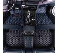 Muchkey Tapis de Sol Voiture pour Volkswagen Tiguan Touran Phaeton Scirocco Jetta Bora Golf Caddy Touareg Personnaliser Tapis de Voiture Noir Bleu