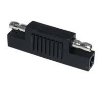 MuchLuckystar Adaptateur d'inversion de polarité SAE 12 V 24 V Connecteur solaire, négatif positif inversé pour chargeur de panneau, mainteneur de batterie, 20 A max